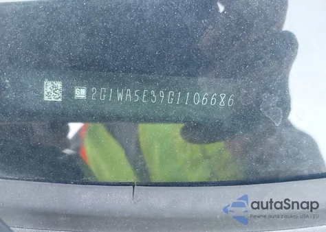 2016 Chevrolet Impala Limited Ls z USA, uszkodzony, nr VIN 2G1WA5E39G1106686